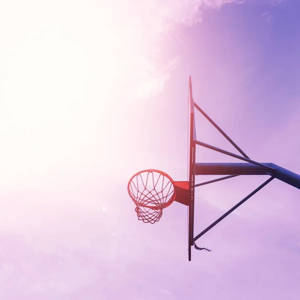 Street Basketball Hoop Basket Sport — Foto de Stock