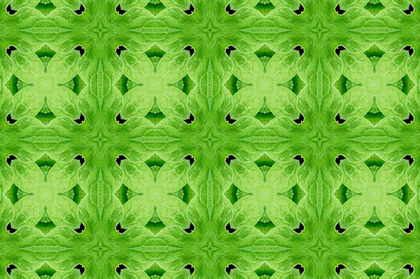 Green Abstract Textured Background Symetric Shapes —  Fotos de Stock