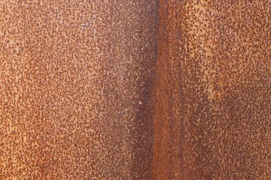 Yüksek çözünürlüklü paslı metal ve çeliğin detaylı yüzeyi..