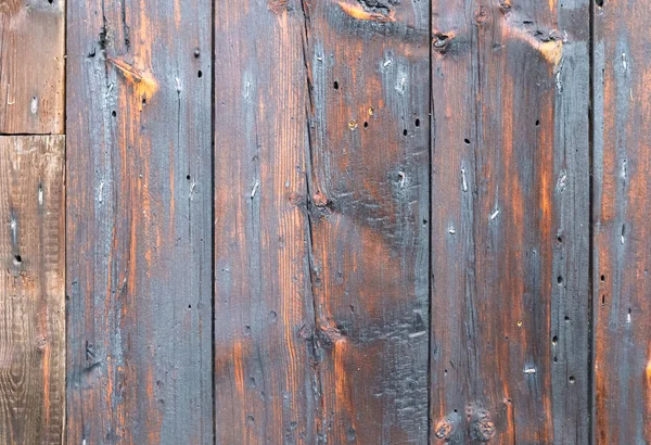高解像度で板ログや木製の壁を示すさまざまな木製の表面のビューを閉じます — ストック写真