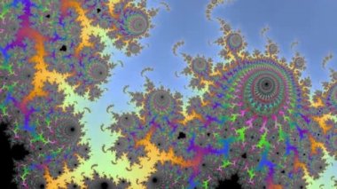 Matematiksel mandelbrot kümesine güzel yakınlaştır