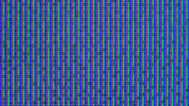 Televizyon etkinliğini gösterirken bir plazma televizyonunun görüntüsünü kapat