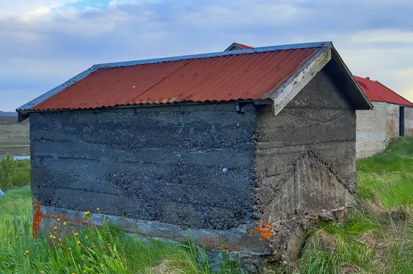 Old Abandoned Buildings Iceland Lost Places — Stock Photo, Image