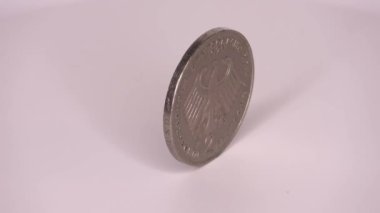 Artık geçerli olmayan Alman Deutsche Mark 'ın paraları
