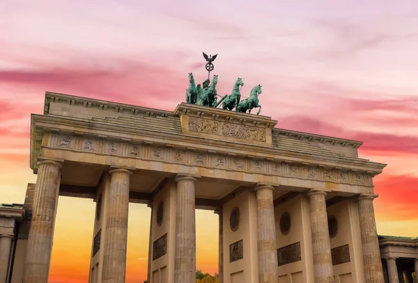 2022年10月 10月3日柏林假日的勃兰登堡门 — 图库照片
