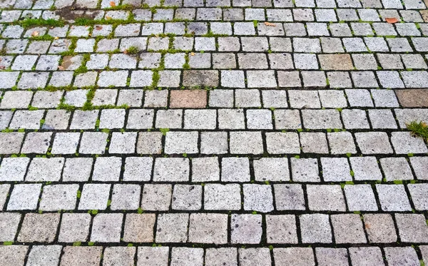 Gedetailleerde Close Van Oude Historische Geplaveide Wegen Loopbruggen Heel Europa — Stockfoto