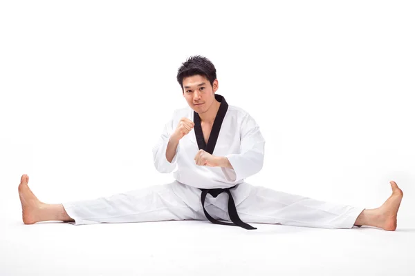 Taekwondo-Aktion — Stockfoto