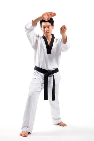 Taekwondo åtgärder — Stockfoto