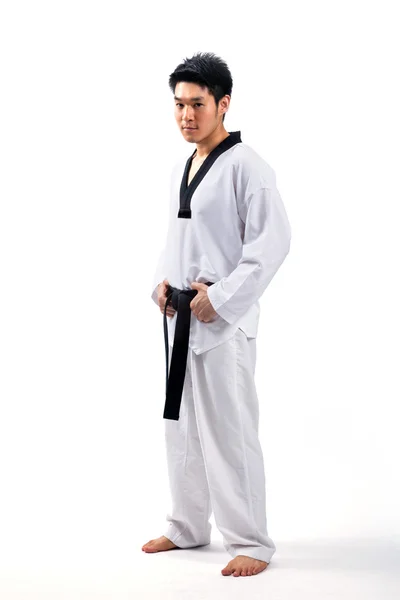 Taekwondo-Aktion — Stockfoto