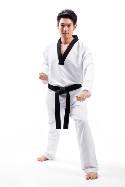 Acção Taekwondo — Fotografia de Stock