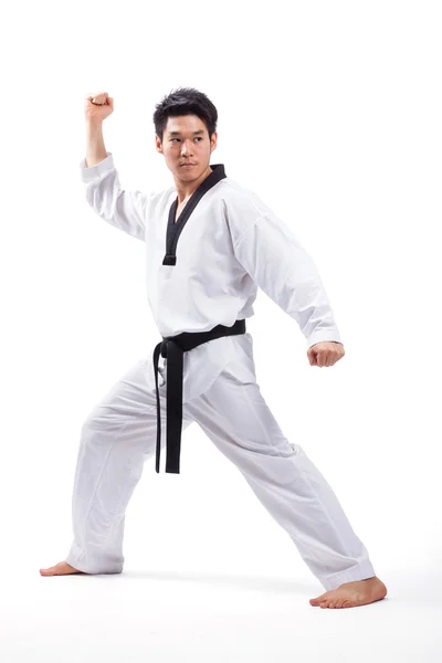 Taekwondo actieTaekwondo eylem — Stockfoto