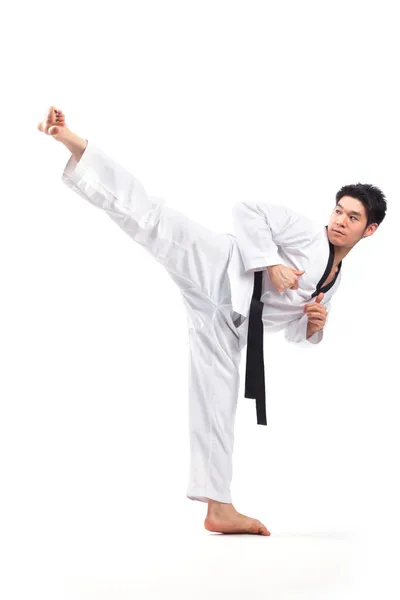 Taekwondo-Aktion — Stockfoto