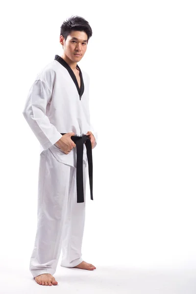 Taekwondo-Aktion — Stockfoto