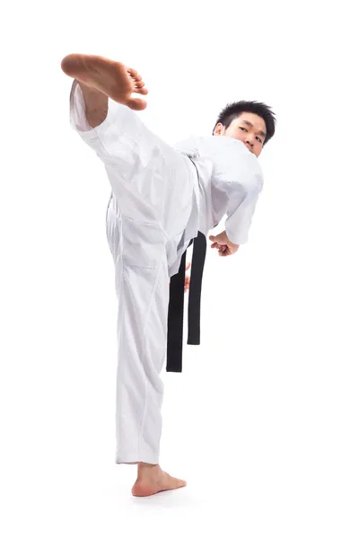 Taekwondo-Aktion — Stockfoto
