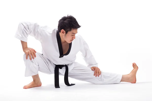 Taekwondo akce — Stock fotografie