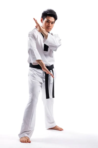 Taekwondo action — Stock Photo, Image