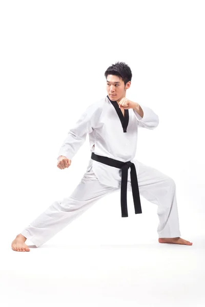 Taekwondo åtgärder — Stockfoto