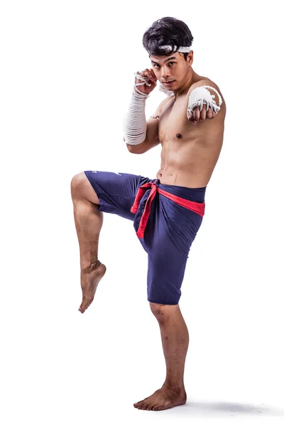 Egy thai boxer — Stock Fotó