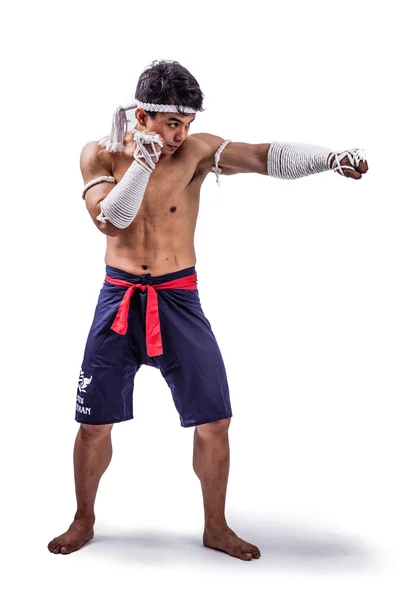 Un boxeador tailandés —  Fotos de Stock