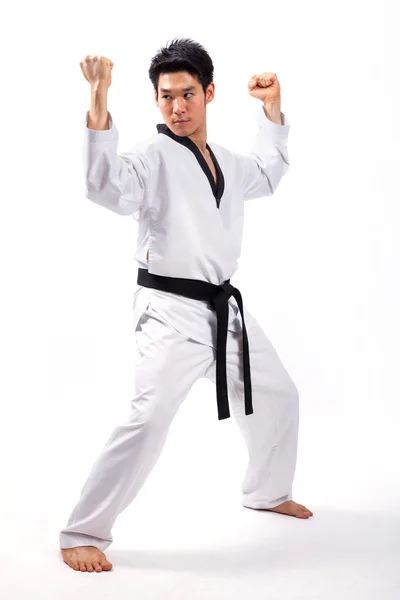 Taekwondo åtgärder — Stockfoto