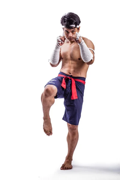 Egy thai boxer — Stock Fotó