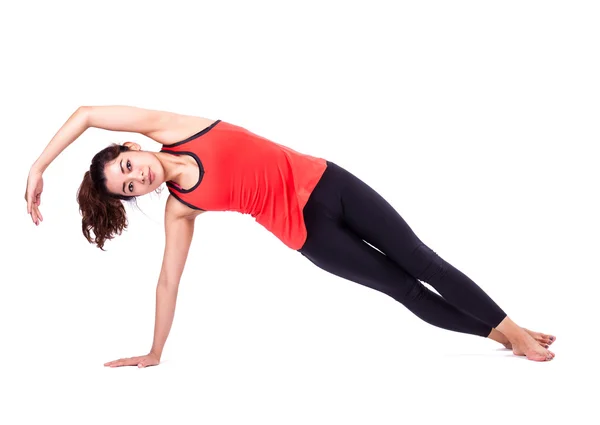 Yoga in isolated — Stock Photo, Image