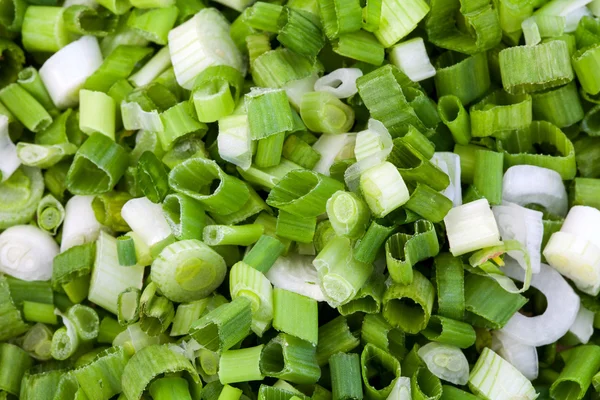 Cortar cebolla verde — Foto de Stock
