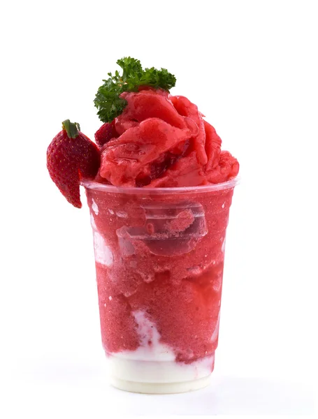 Φράουλα smoothies — Φωτογραφία Αρχείου