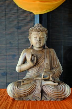 Buddha statue clipart