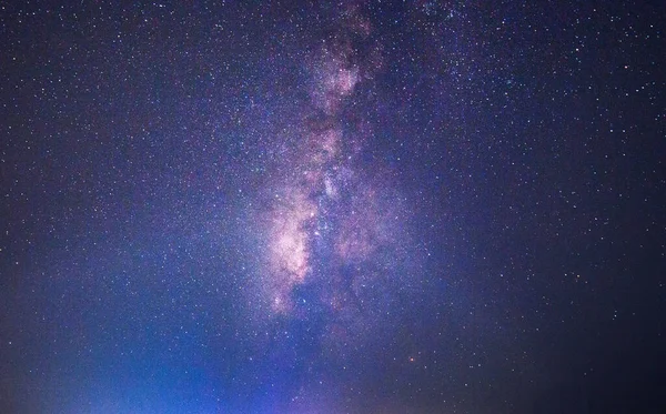 Ansicht Universum Weltraum Aufnahme Der Milchstraße Galaxie Mit Sternen Auf — Stockfoto