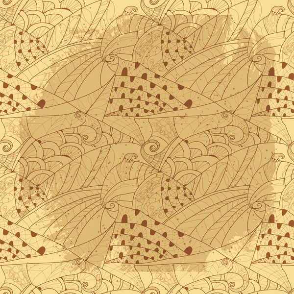 Dikişsiz soyut çizilmiş desen