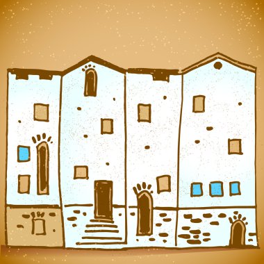 antika arka plan ev ile