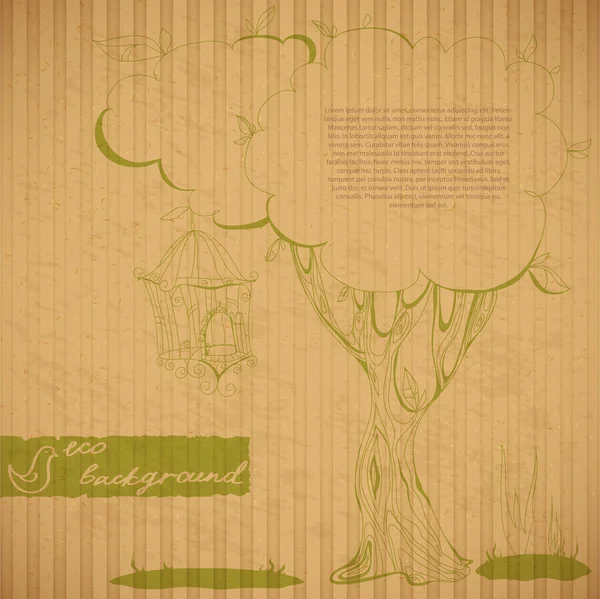 karton Eko arka plan
