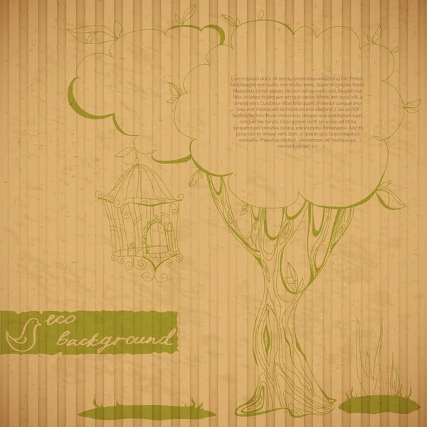 karton Eko arka plan