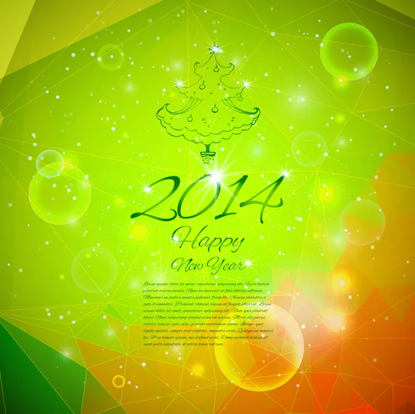 New year background — Stock Vector