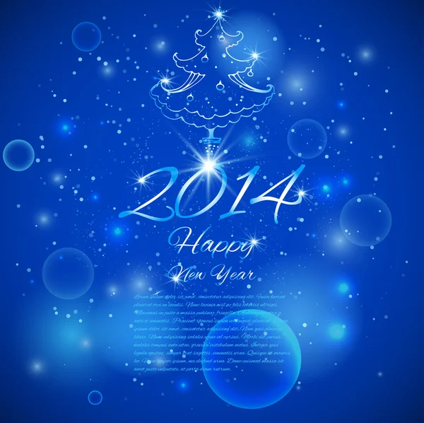 New Year background Stock Illustration