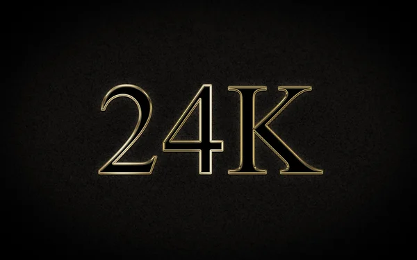 Ouro 24K — Fotografia de Stock