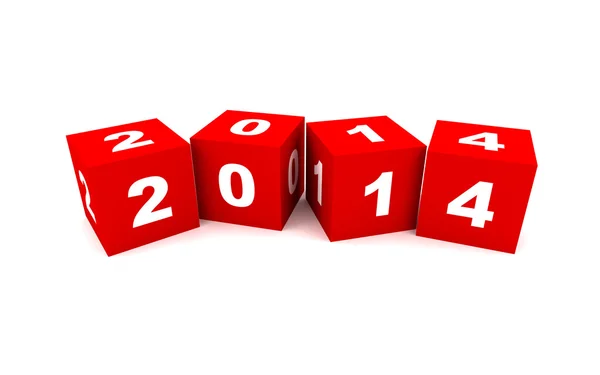 New year 2014 — Stock Photo, Image