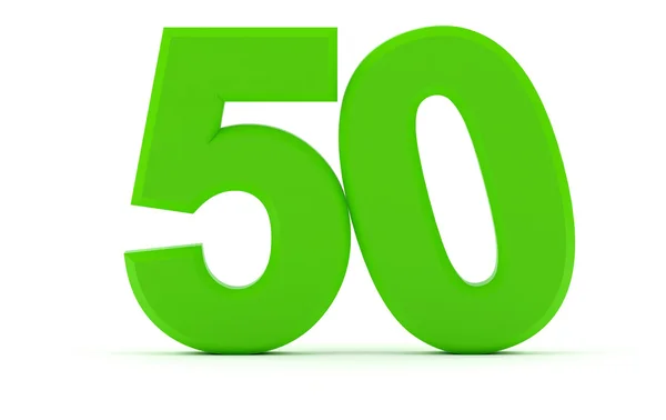 Número 50 — Foto de Stock