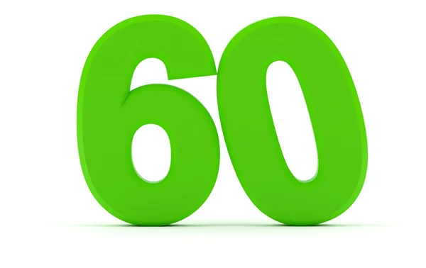 Número 60 — Foto de Stock