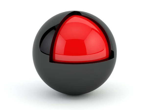 Projeto da esfera 3D — Fotografia de Stock