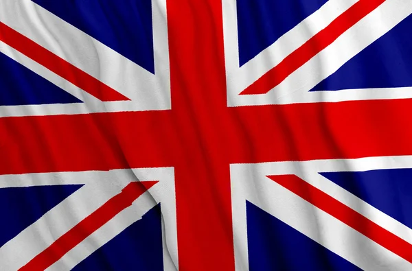 British - Flaga Wielkiej Brytanii — Zdjęcie stockowe