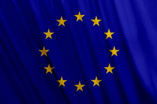Bandera UE Fotos de stock