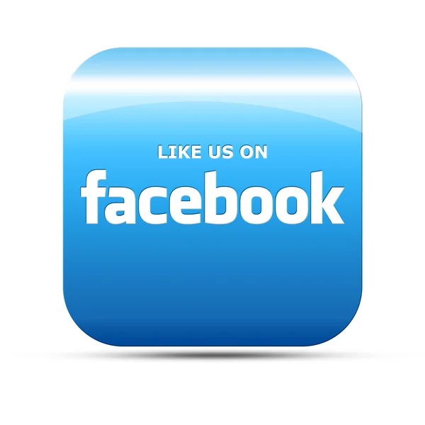 Facebook Mi piace — Foto Stock