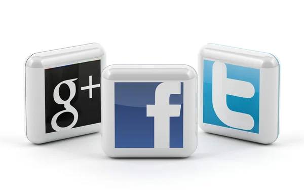 Social media — Stock Photo, Image