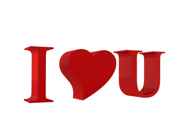 I love you - Valentine's Day — Stock Photo, Image