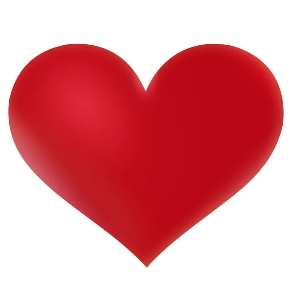 Red heart — Stock Photo, Image