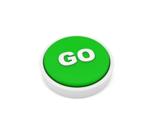 Go button — Stock Photo, Image