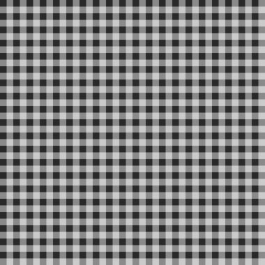 Dikişsiz kareli Pötikareli desen - siyah beyaz