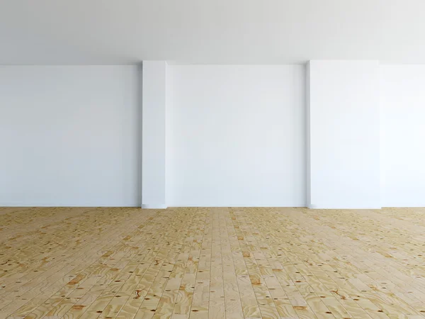 Пустой зал в 3D — стоковое фото